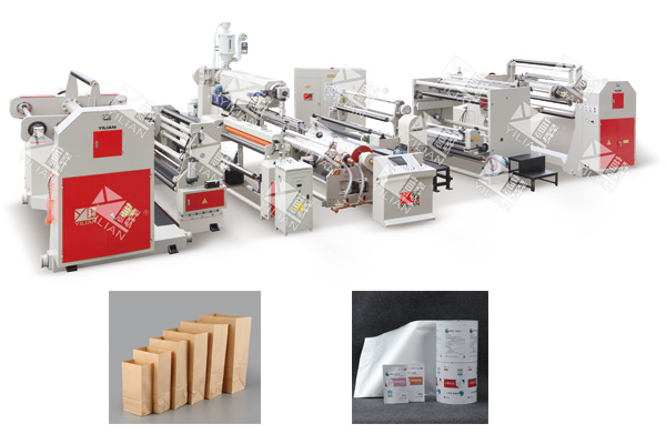 Coating compound machine supplier recommended-GSFM 360 turn over automatic Extrusion lamination machine Coating compound machine supplier recommended-GSFM 360 turn over automatic Extrusion lamination machine